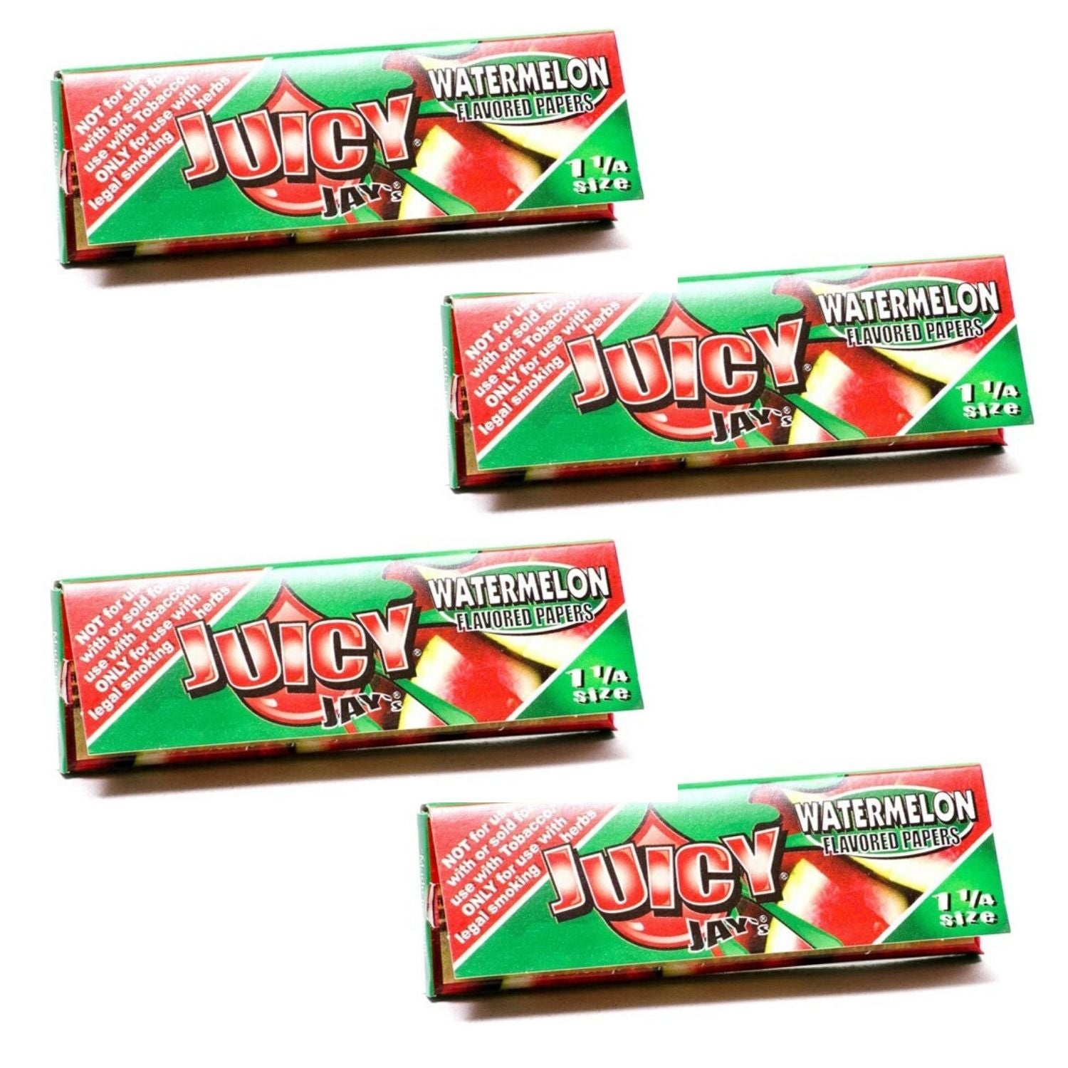 Juicy Jay Rolling Paper - Watermelon Flavor - 1 1/4 Size