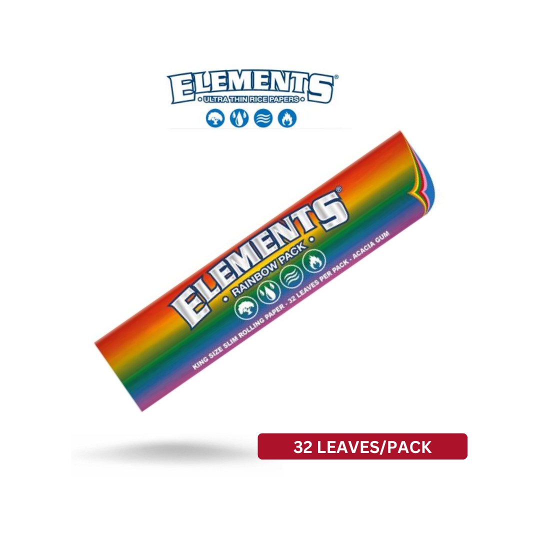 ELEMENTS RAINBOW KS SLIM - 32 leaves