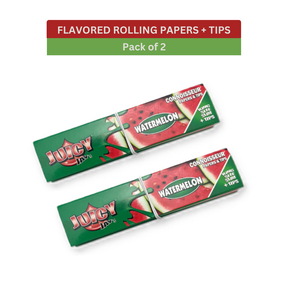 Juicy Jay’s Connoisseur King Size Rolling Papers & Tips- WATERMELON