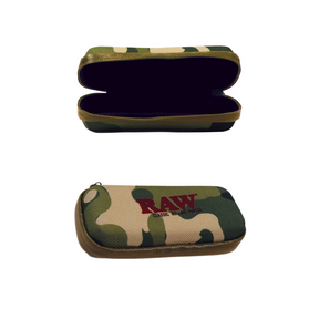 RAW Cone Wallet – Camo Edition – Smell-Resistant Pre-Roll Case