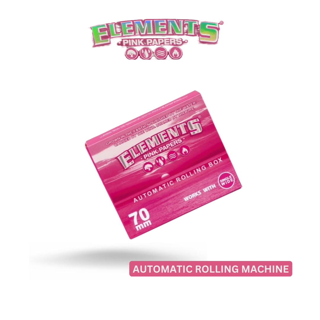 ELEMENTS PINK METAL ROLLBOX 70MM