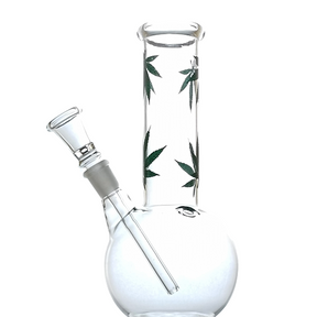 Buy 8 Inch Transparent Color Bong Smoking Pipe India