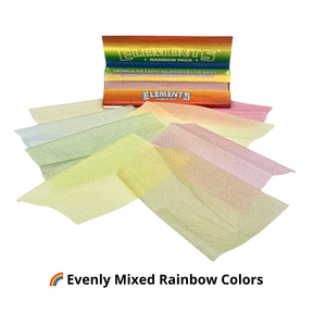 ELEMENTS Rainbow 1 1/4 – 50 Ultra-Thin Leaves Rolling Papers