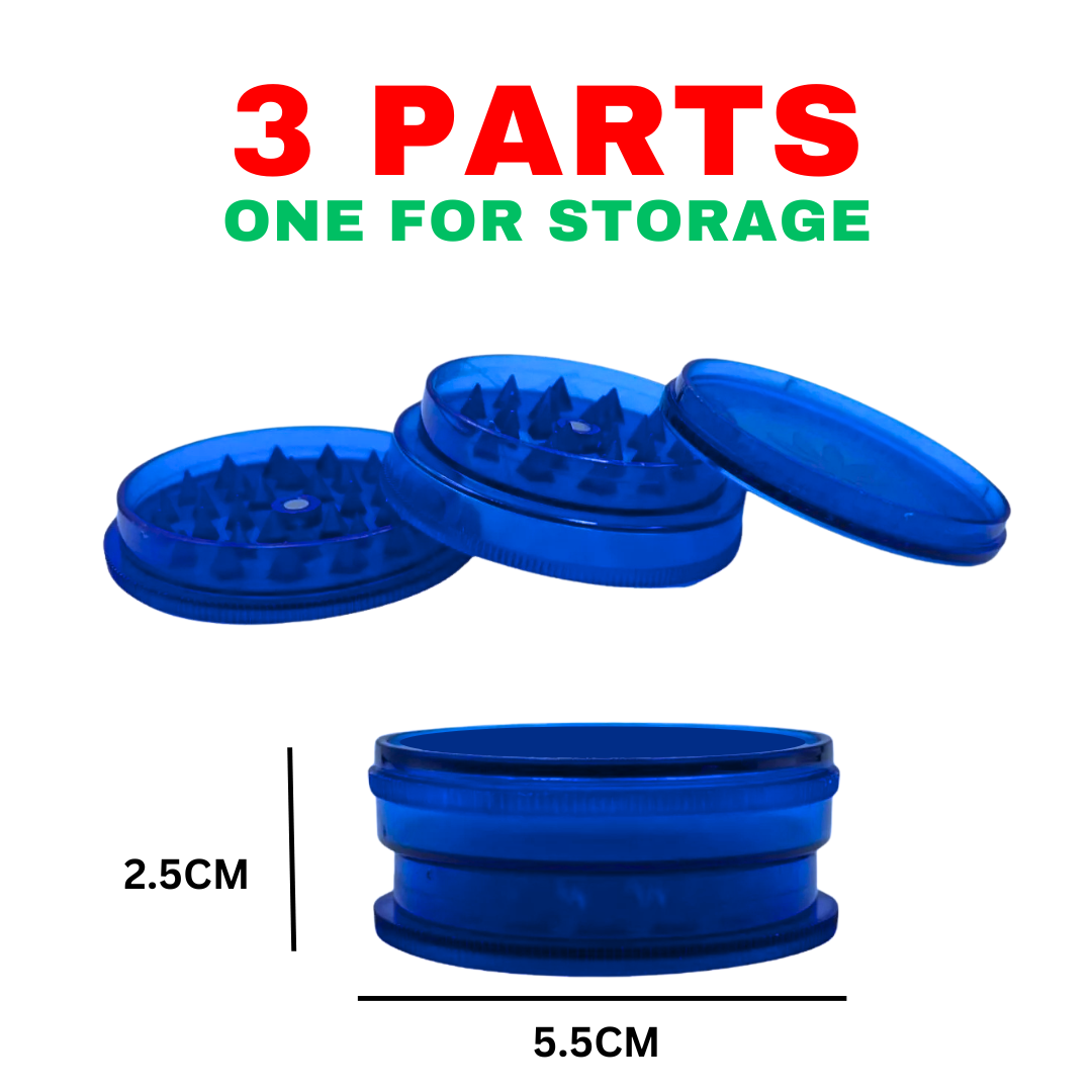 Acrylic Assorted Coloured Crusher