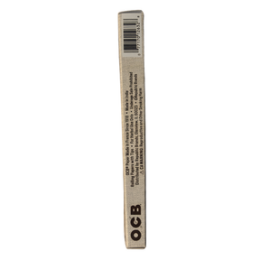 OCB Organic Hemp King Size Pre-Rolled Cones – 1 Pack (3 Pieces), Unbleached