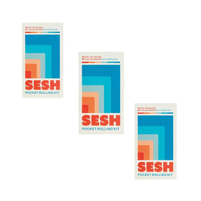 Sesh Pocket Rolling Kit – Brown Rolling Papers with Tips | King Size Booklets