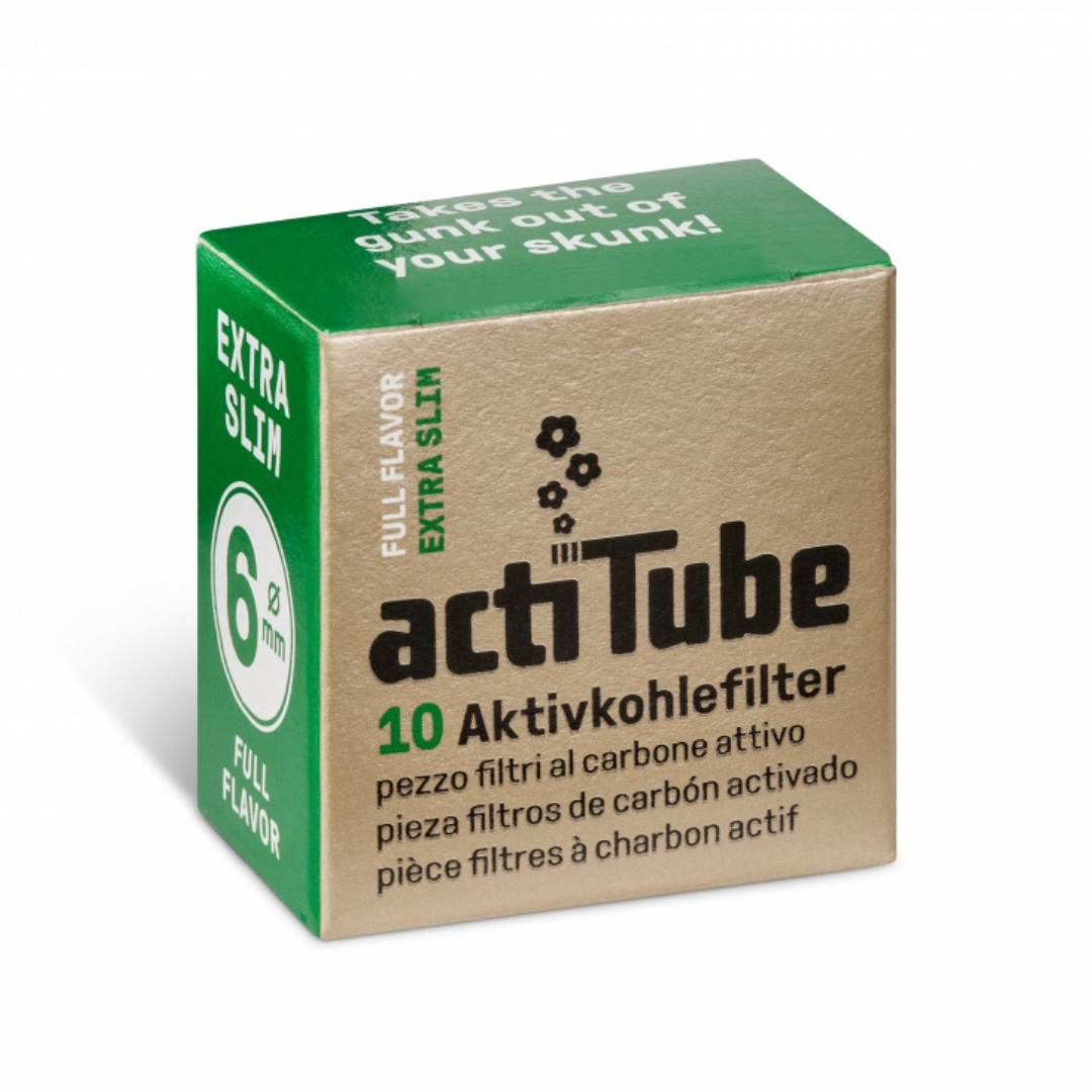 actiTube 6MM Activated Charcoal Extra Slim Filters - 10 Tips