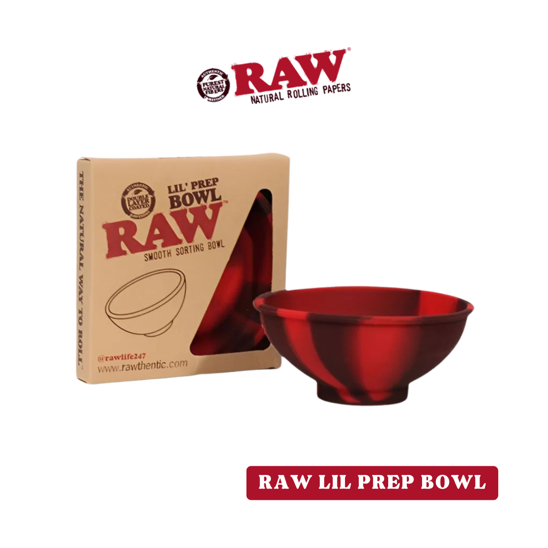 RAW Lil Prep Bowl – Mini Silicone Mixing Tray for Rolling & Sorting