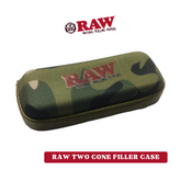 RAW Cone Wallet – Camo Edition – Smell-Resistant Pre-Roll Case