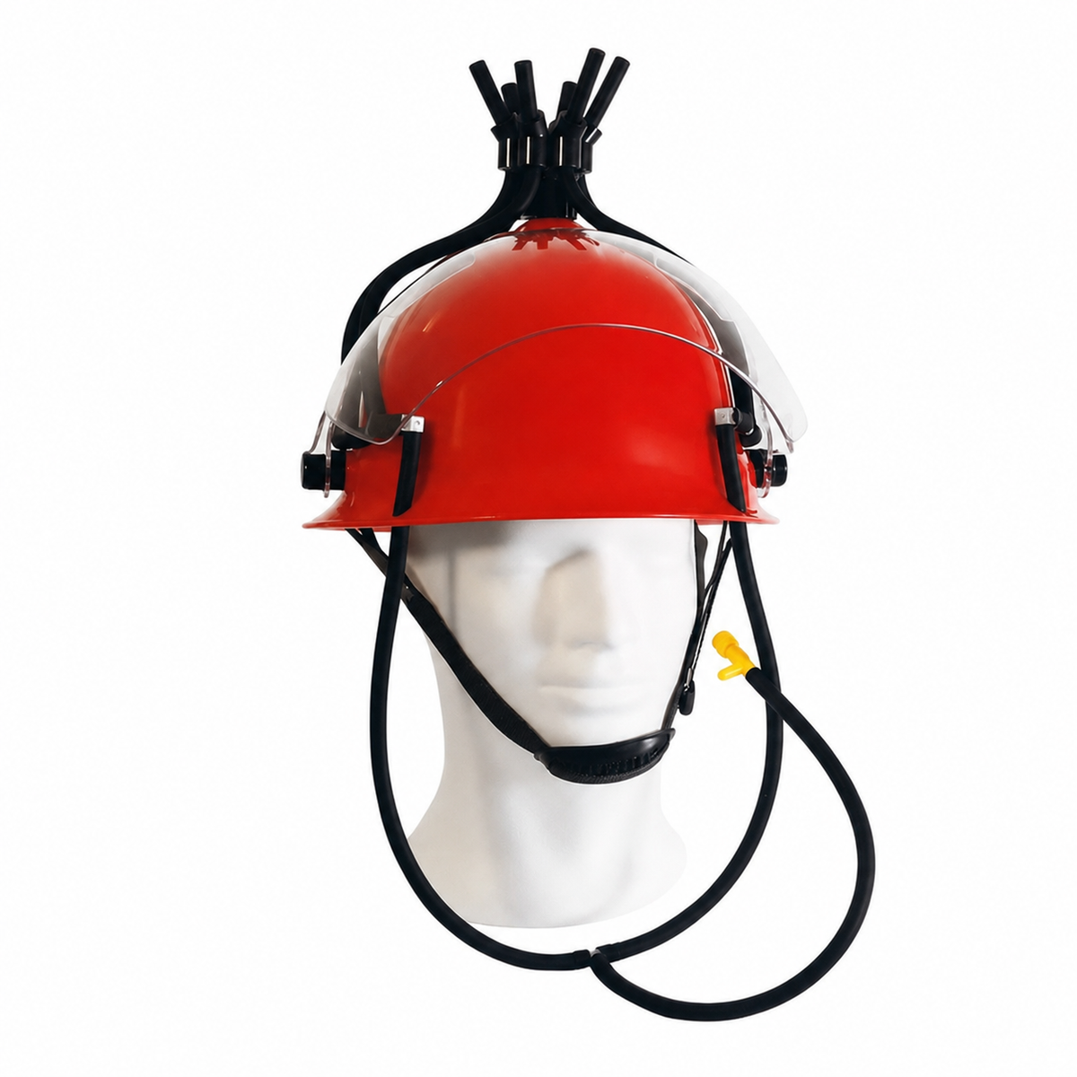RAW Fireblazer Cone Helmet – Holds 6 Pre-Rolled Cones | Novelty Display Helmet Red Collectible Party Accessory