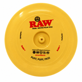 RAW Frisbee Flying Disc with Cone Holder | Flying Disc Rolling Tray|