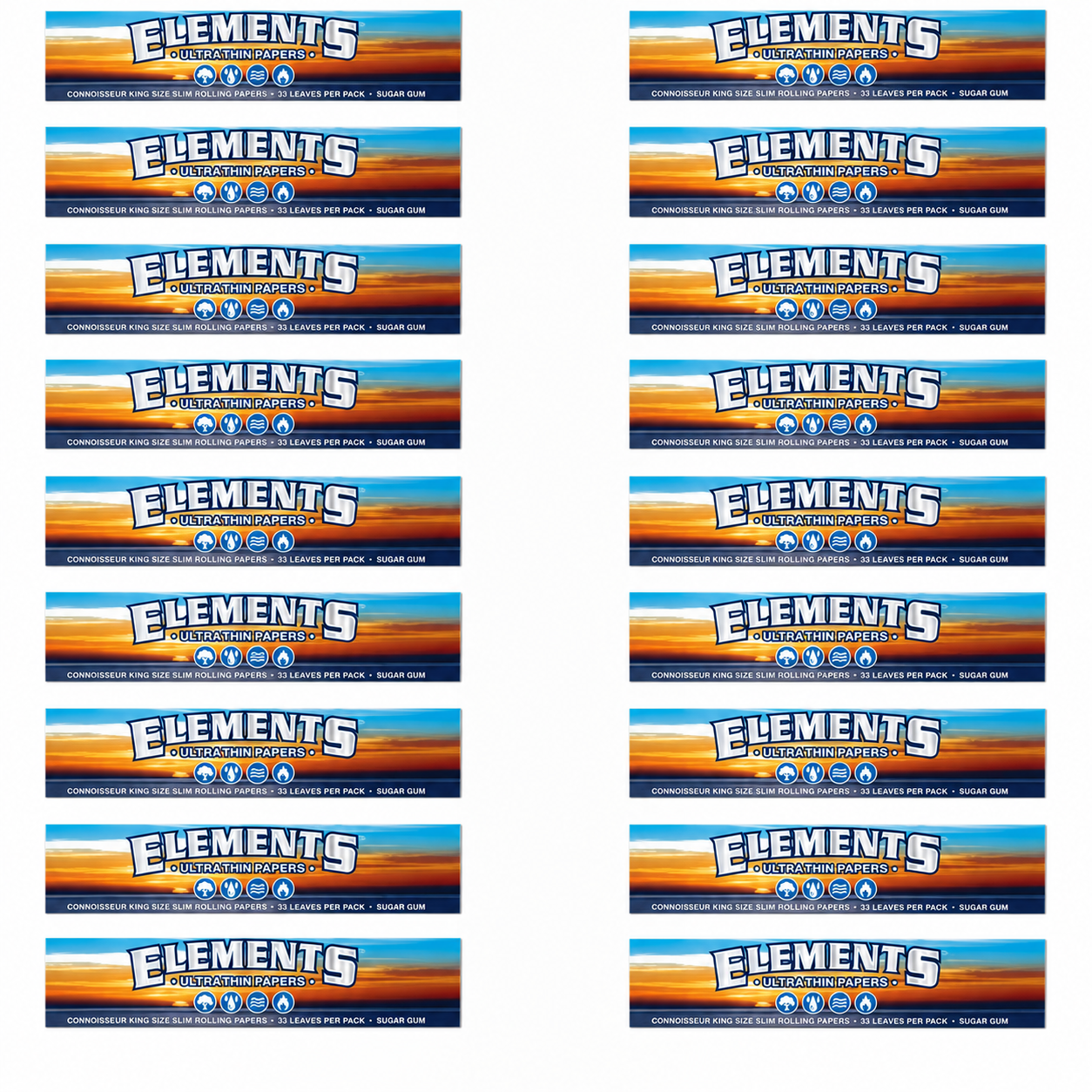 ELEMENTS Rolling Paper King Size Slim