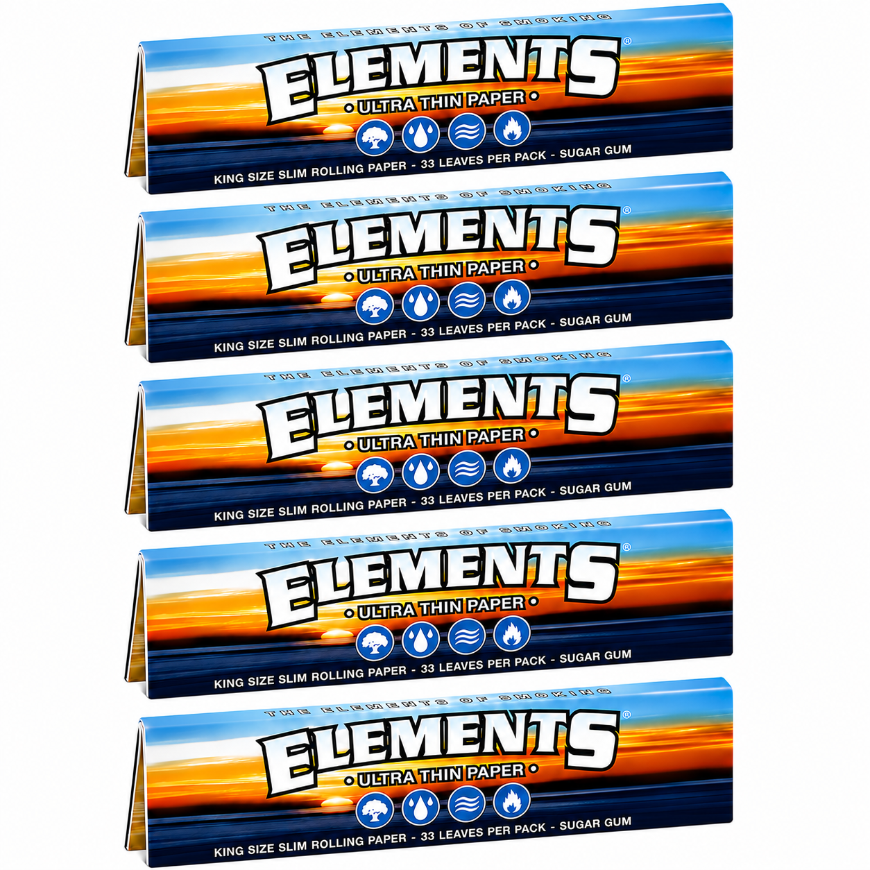 ELEMENTS Rolling Paper King Size Slim
