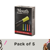 Afzal Hookah Mouth Tips - 5 Pieces | Hygienic & Reusable Hookah Accessories