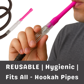 Afzal Hookah Mouth Tips - 5 Pieces | Hygienic & Reusable Hookah Accessories