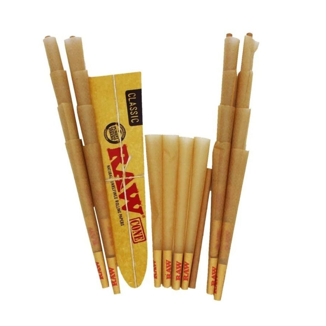 RAW Classic Cone 1 1/4 Size - 20 Pre-Rolled Cones