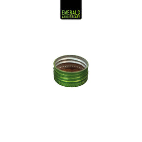 RAW ALUMINUM TUBE GREEN 20TH ANNIVERSARY 15mm x116mm