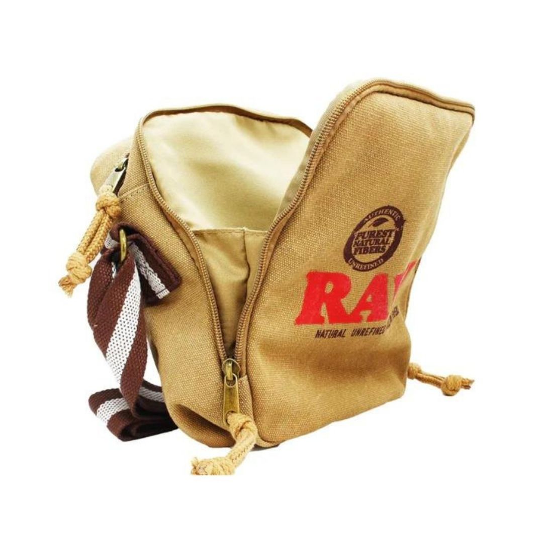RAW Rolling Papers Shoulder Bag - Brown | OutonTrip.com