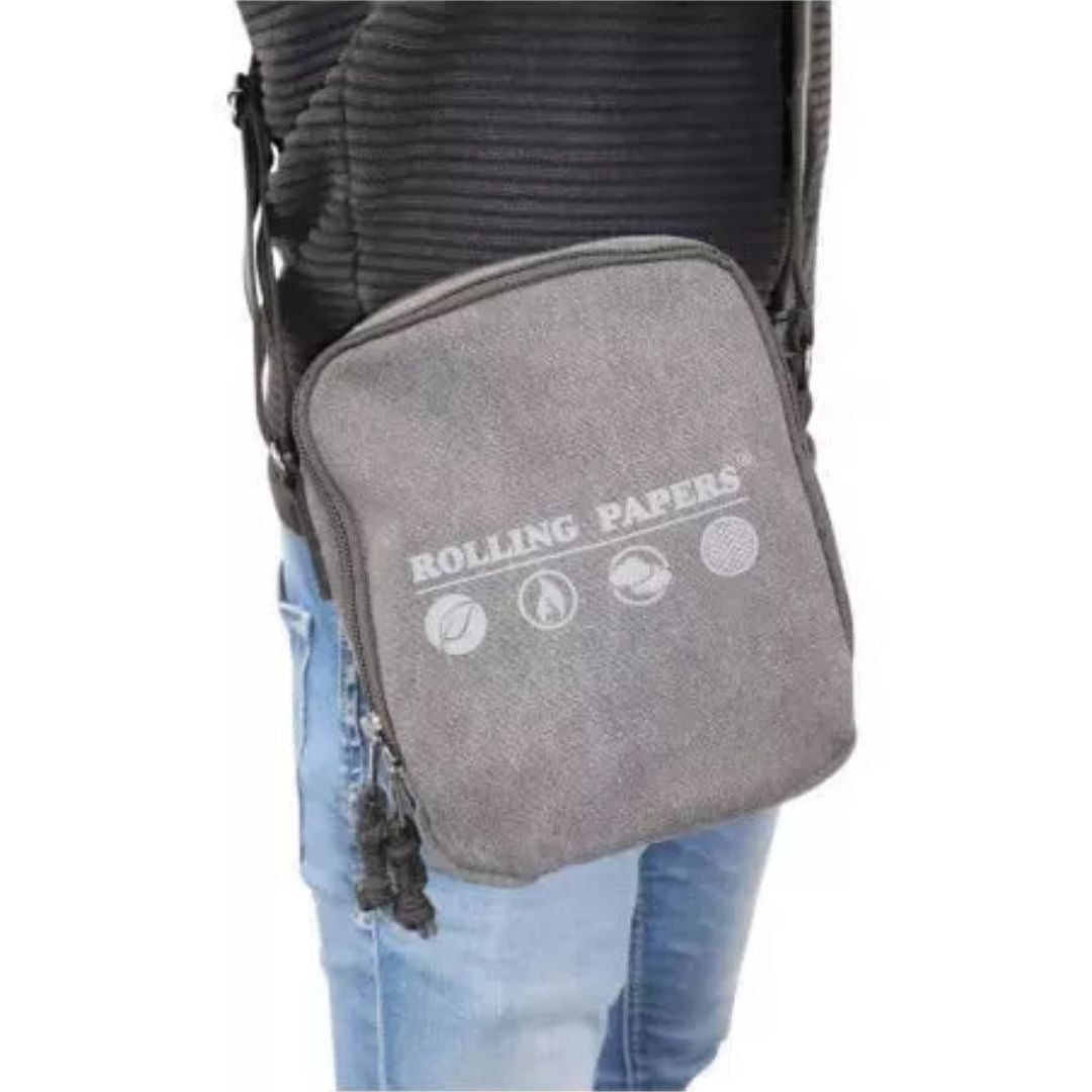 Rolling Papers Shoulder Bag - Grey