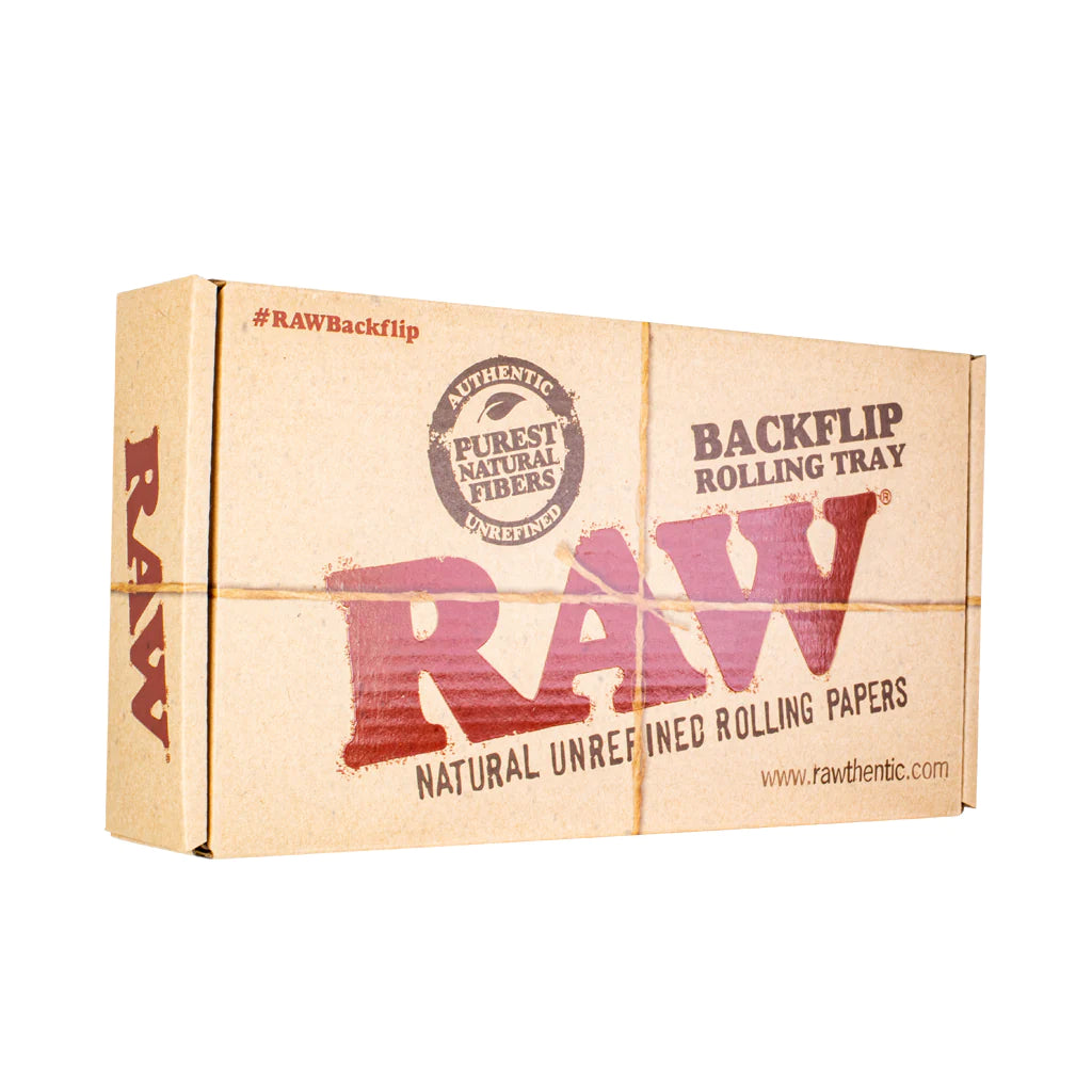 RAW Backflip Bamboo Rolling Tray