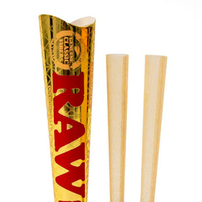 RAW Ethereal Prerolled Cones King Size - 3 Cones