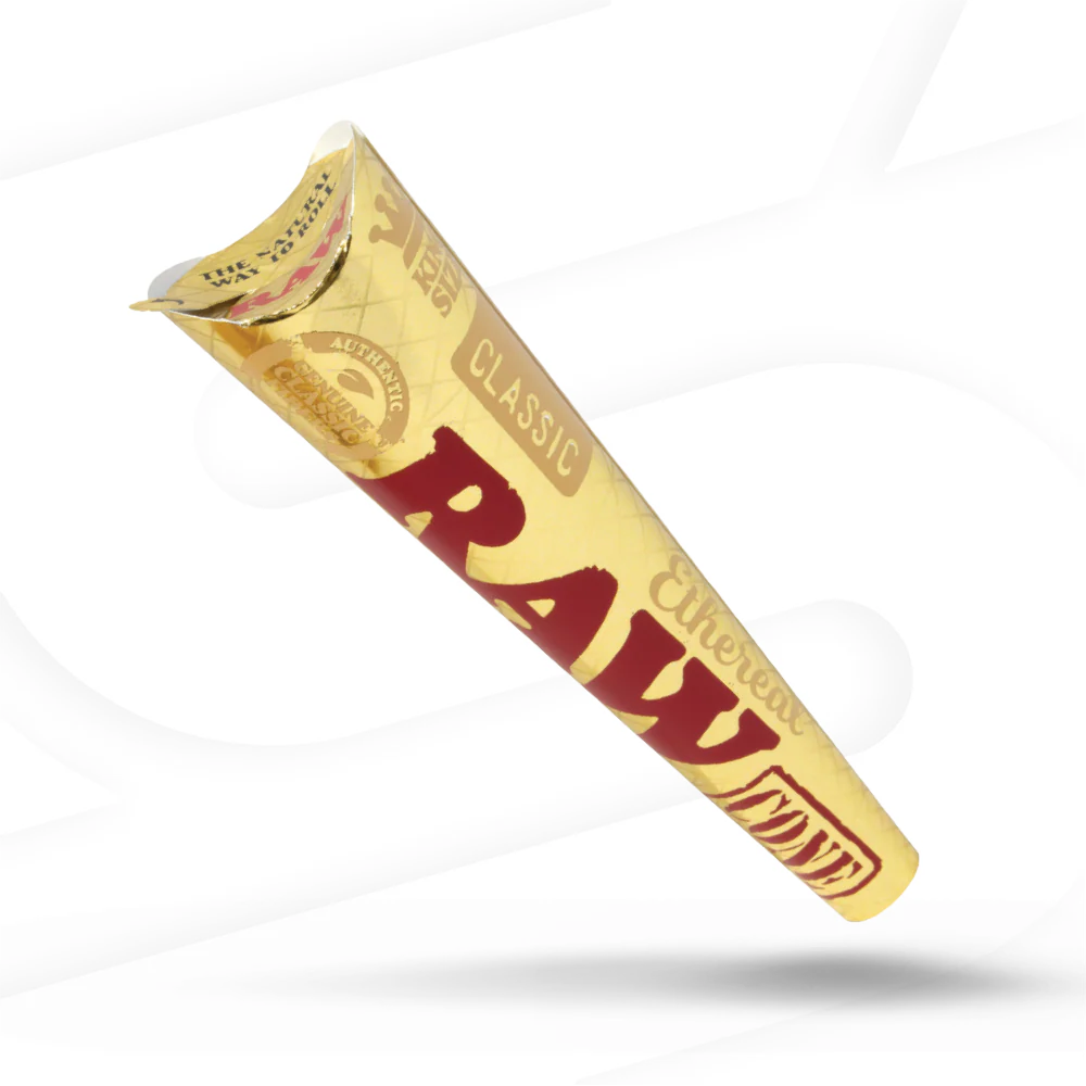 RAW Ethereal Prerolled Cones King Size - 3 Cones