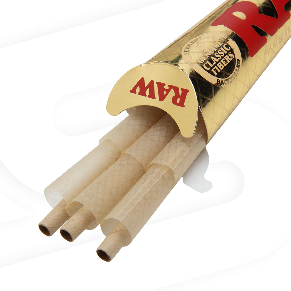 RAW Ethereal Prerolled Cones King Size - 3 Cones