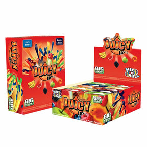 JUICY JAY KING SIZE MIX FLAVORS ROLL BOX (24 packs per box)