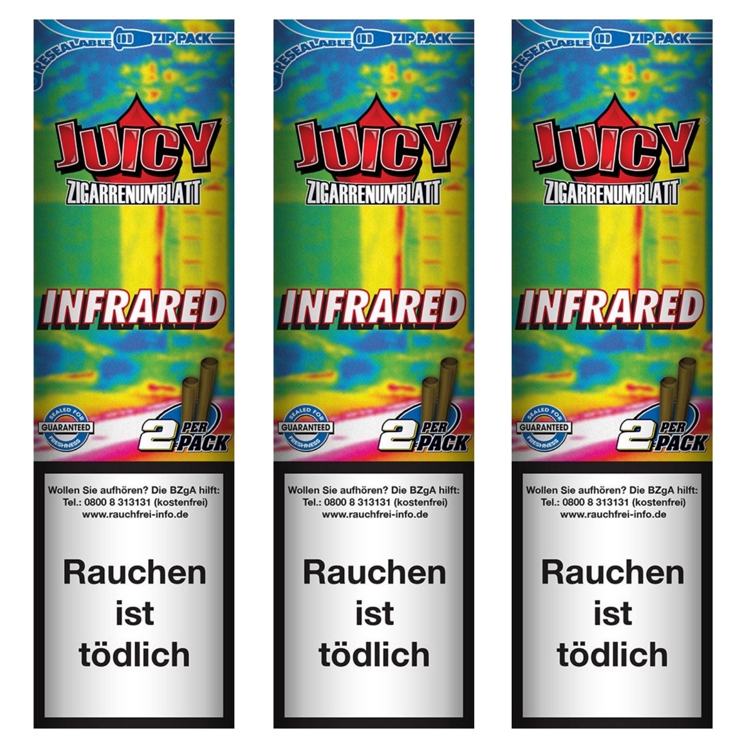 Juicy Double Wraps Blunt - Infrared Flavour