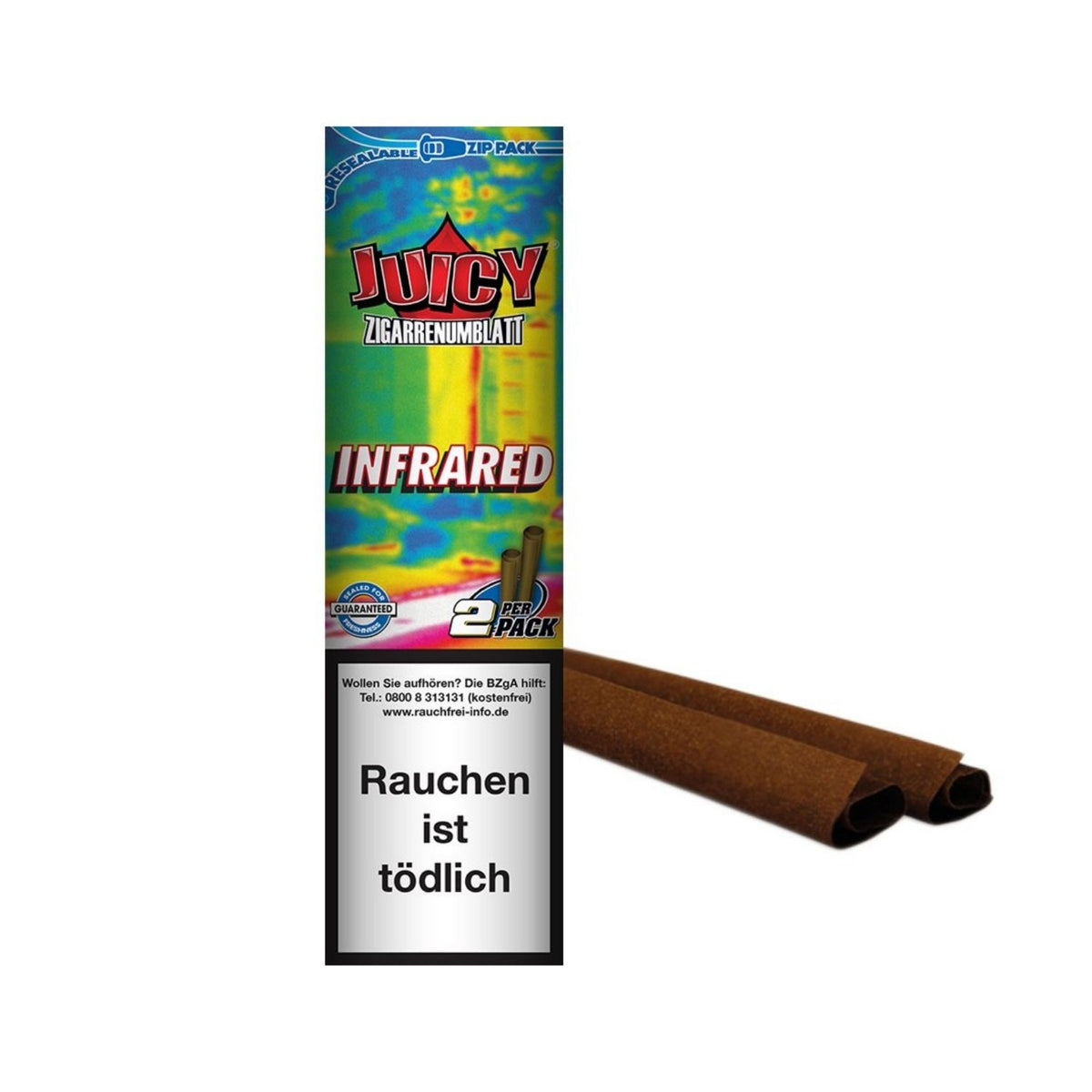 Juicy Double Wraps Blunt - Infrared Flavour