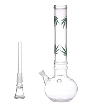 OutonTrip 12 Inch Glass Bong Combo (Includes 6 Perfect accessories)