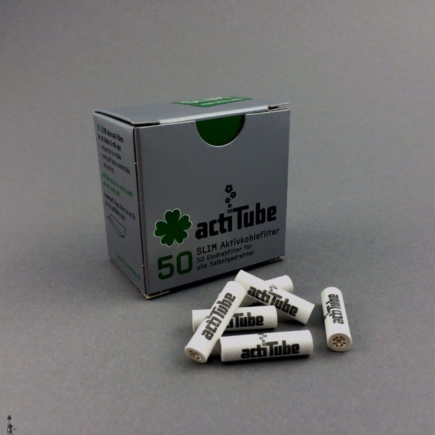 ActiTube 7mm Filters Active Charcoal. Pack Of 50 FiltersX2