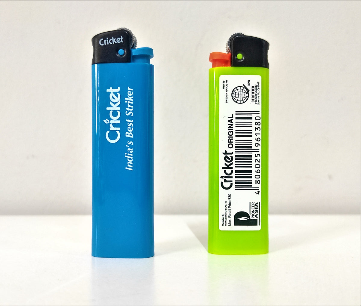 Cricket Disposable Lighters - Mixed Color Fluo (Original)