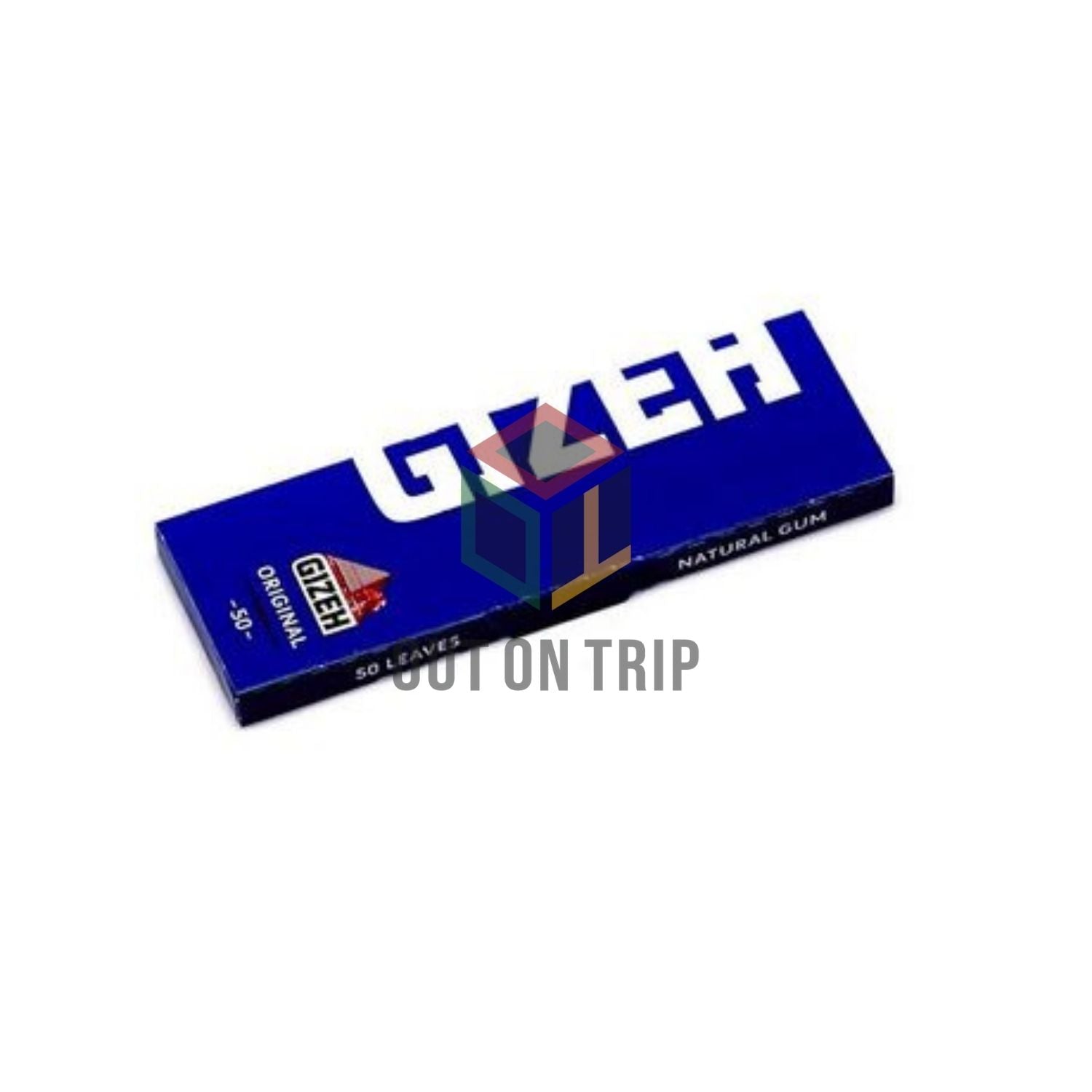 GIZEH Original Blue Rolling Paper Regular Size - 50 Leaves