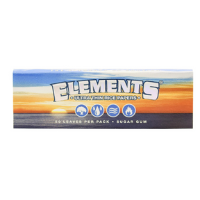 ELEMENTS Rolling Papers Single Wide - 50 Leaves