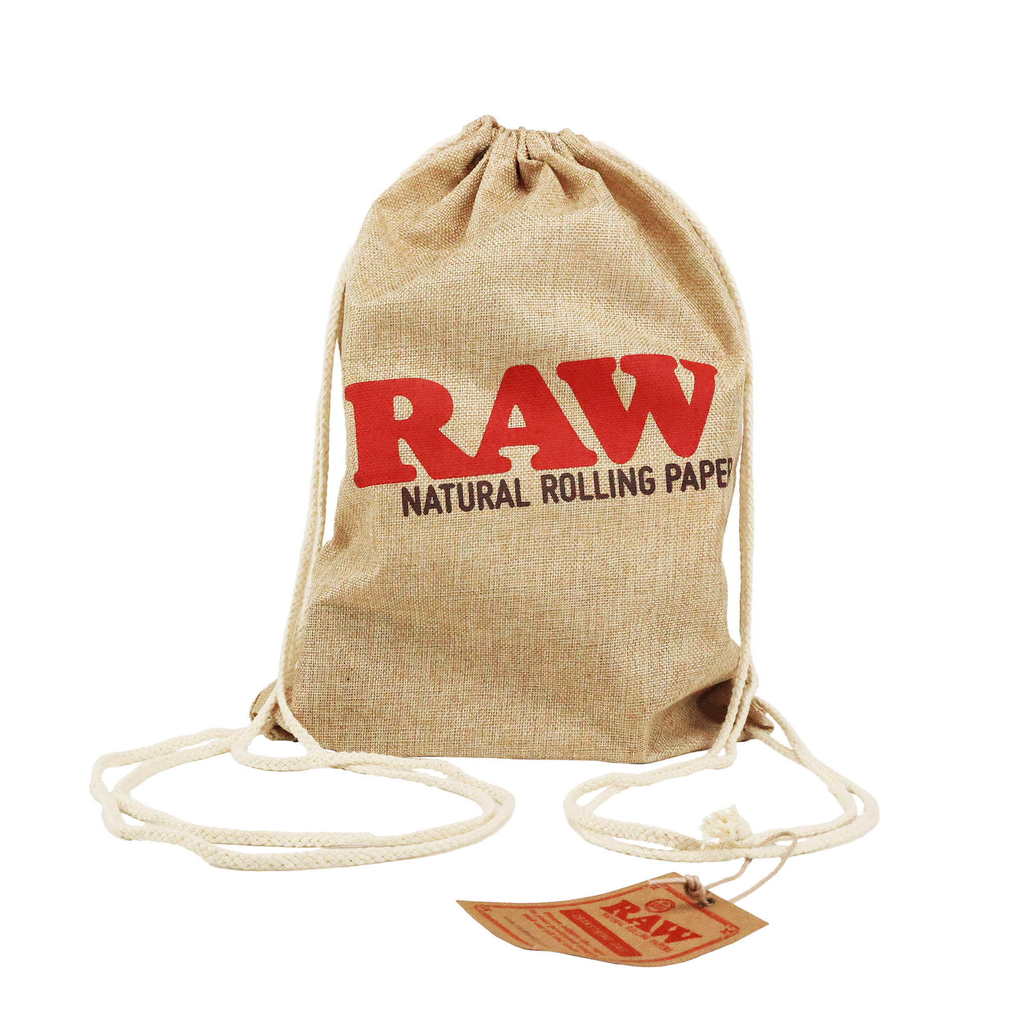 Buy RAW DRAWSTRING BAG TAN | OutonTrip