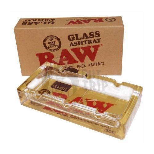 RAW CLASSIC GLASS ASHTRAY