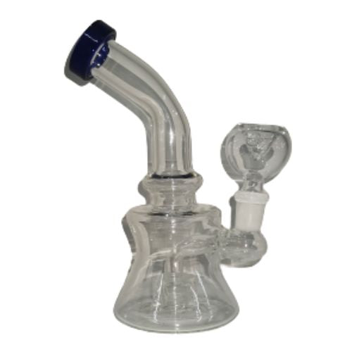 7 Inch Bulbous Funnel Assorted Colors Bong