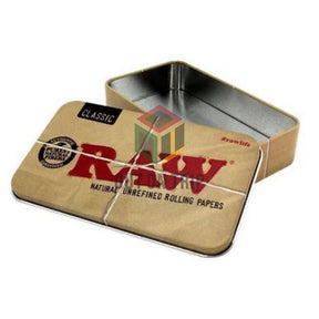 RAW Metal Tin Box - Storage Box
