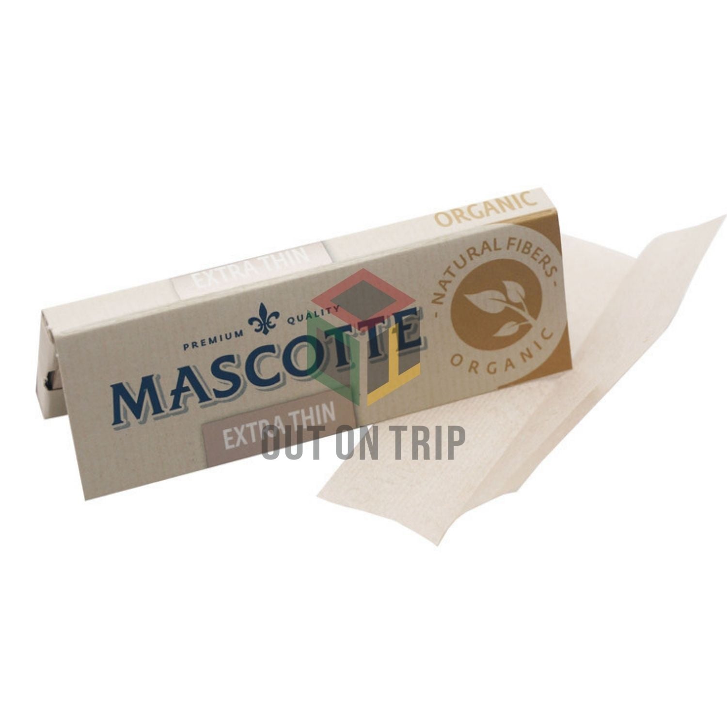 MASCOTTE Extra Thin Rolling Paper 1 1/4 - 50 Leaves