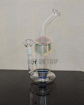 10 Inch Can  Assorted Colors Bong with Honeycomb Percolator