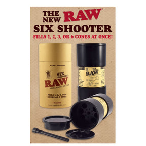 RAW Six Shooter - King Size Cone Filler