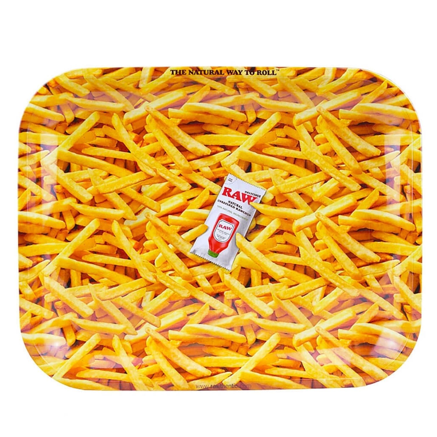 RAW French Fries Rolling Tray - Medium