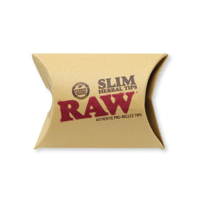 RAW Prerolled Slim Filter Tips - 21 Tips