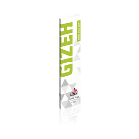 GIZEH Super Fine Double Green Rolling Papers – 20 Libretti (100 Cartine) – Smooth Smoke