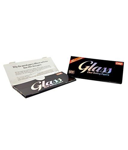 Luxe Glass Clear Rolling Paper - 40 Leaves