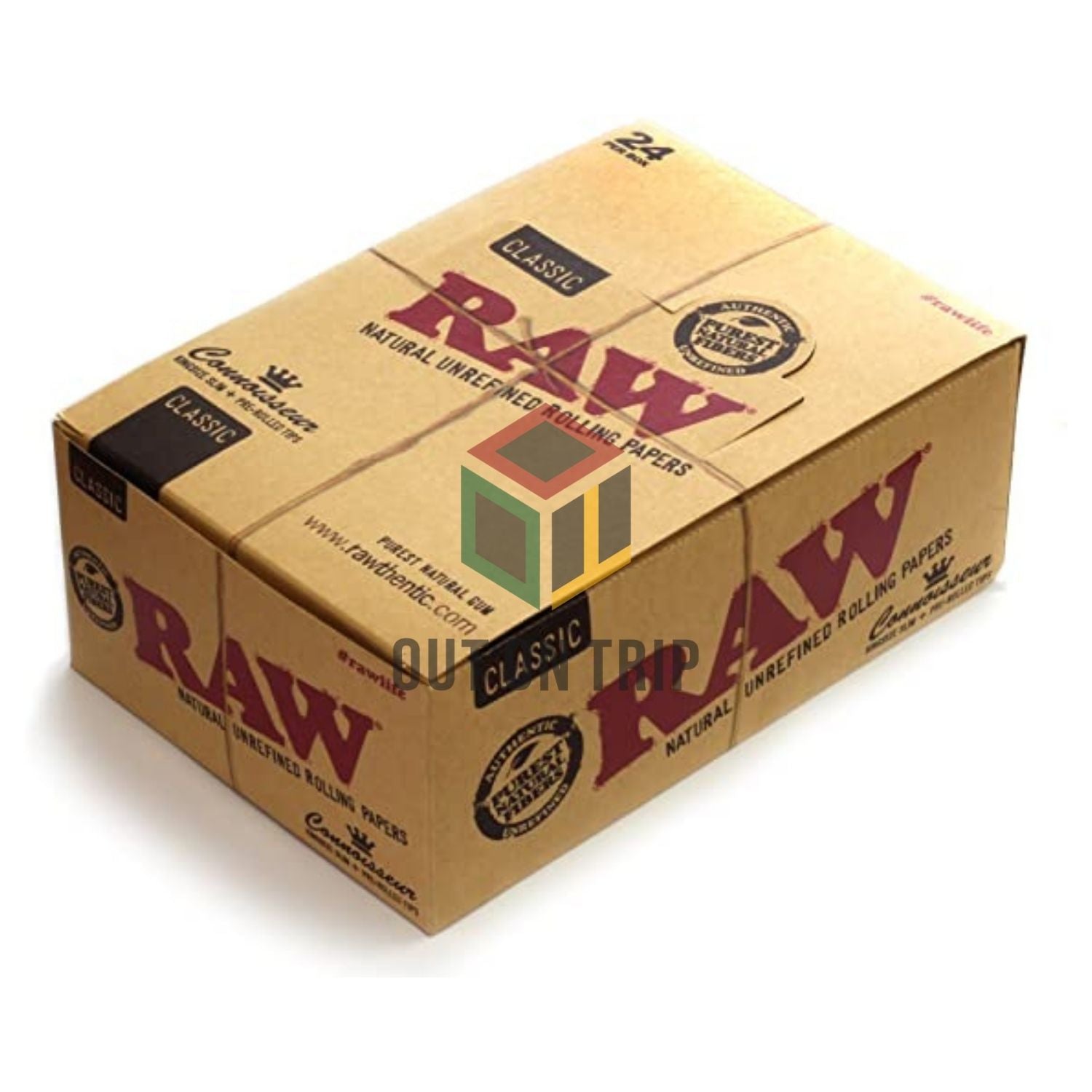 RAW Classic Connoisseur - King Size Rolling Papers with Pre-Rolled Tips