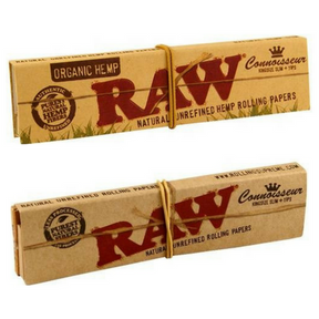 RAW CONNOISSEURS Rolling Papers with Tips - Outontrip