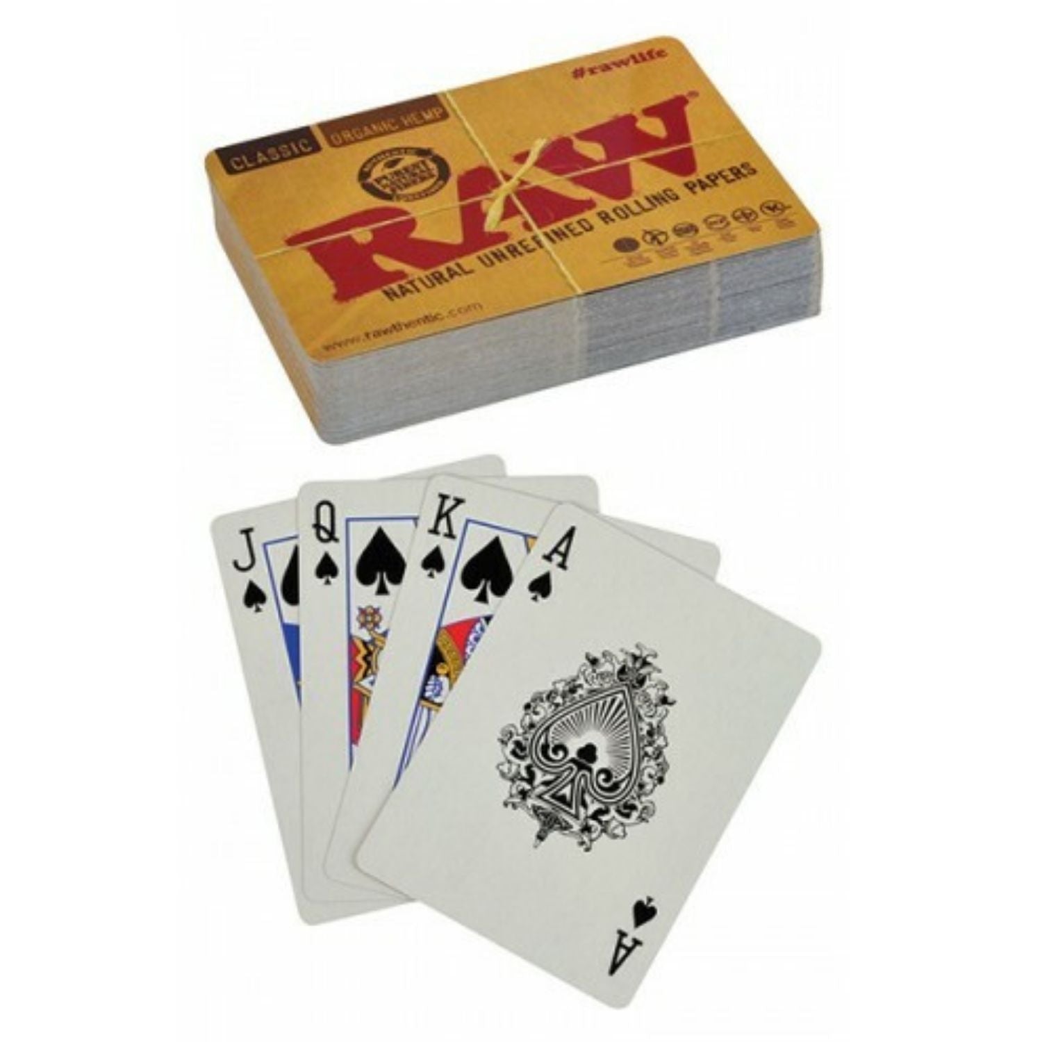 RAW Playing Cards - Brown