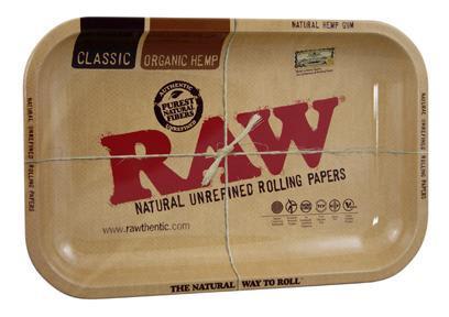 RAW METAL ROLLING TRAY SMALL - Outontrip